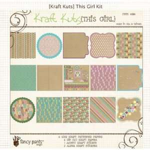  This Girl Scrapbook Paper/Sticker Kit 386 FP Everything 