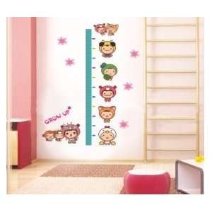Grow up Growth Chart Measures up to 170cm Wall Sticker Decal for Baby 