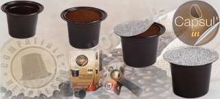   Capsulin Coffee Capsules 4 Nespresso Machine Tea Chocolate Disposable