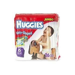  Huggies Snug and Dry Diapers, Size 6, Over 35 lbs, Jumbo 
