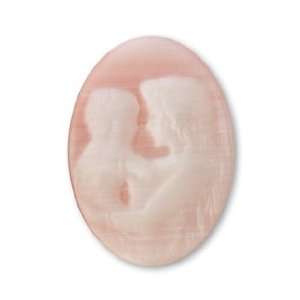   Mother and Child Rose Cateye Cameo  Pack of 1 Arts, Crafts & Sewing
