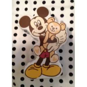  Disney Mickey Mouse Duffy Bear Ceramic Bank NEW 