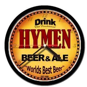  HYMEN beer and ale cerveza wall clock: Everything Else