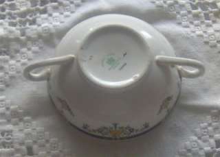   Wedgwood Cream Soup Cup AND Saucer Imperial Ivory Como Unicorn Mark