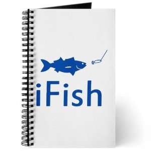  Journal (Diary) with iFish Fishing Fisherman on Cover 