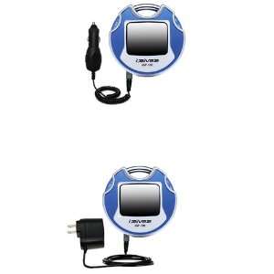  Car and Wall Charger Essential Kit for the iRiver iGP 100 