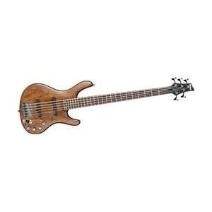  EDB555 5 String Electric Bass Guitar (Walnut Flat 
