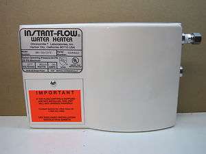 Chronomite Instant Flow Tankless Electric Water Heater SR 30/277 8310 