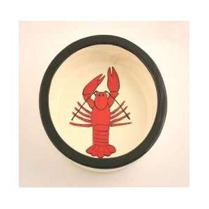  Melia Lobster Design Ceramic Dog Bowl SMALL: Kitchen 