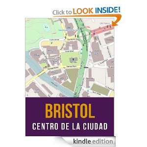 Bristol, Inglaterra mapa del centro de la ciudad (Spanish Edition 