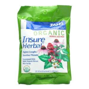  Zand Organic HerbaLozenges Insure Herbal 18 per bag 