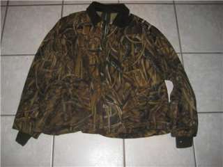 macalister camo hunting upland brush jacket waxed oil cloth 2xl  