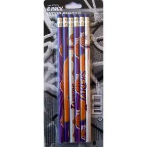  NBA Los Angeles Lakers Wood Pencils 6 to a Pack: Office 