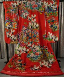 Japanese Kimono   Uchikake (Wedding Kimono)  