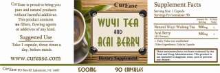 ACAI BERRY + Wuyi Oolong TEA Burn Weight Loss Slim Caps  
