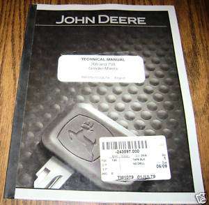 John Deere 700 750 Grinder Mixer Technical Manual jd  
