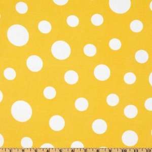   Jersey ITY Knit Dot Yellow Fabric By The Yard Arts, Crafts & Sewing
