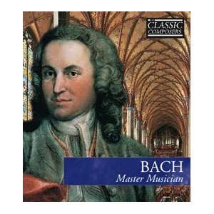   Composers Bach Master Musician Hardcover and Audio CD 