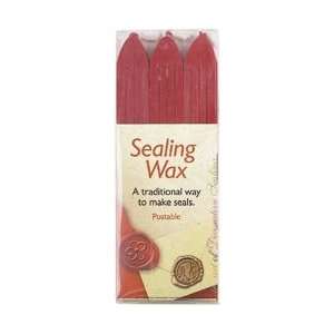 Traditional Seal Wax Sticks W/Wicks 3/Pkg Arts, Crafts & Sewing