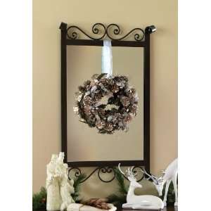   Wall Mirror With Scroll Design By Collections Etc: Home & Kitchen