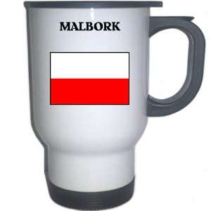  Poland   MALBORK White Stainless Steel Mug Everything 