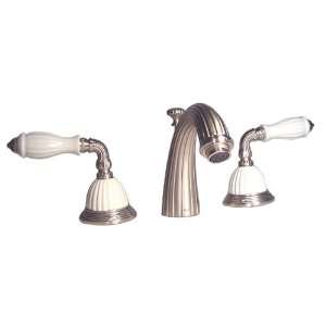  Jado 822/303/124 Ornate Widespread Brushed Nickel Bathroom Faucet 