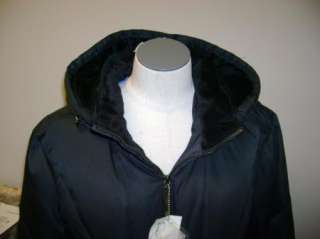 Liz Claiborne Down Coat w/ Removable Hood XL NWT $205  