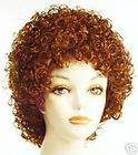 LITTLE ORPHAN ANNIE COSTUME WIG QUEEN ELIZABETH RED CURLY WIG COSTUME 