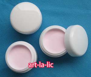 Pink Acrylic Powder for Acrylic Liquid Nail Art Tips  