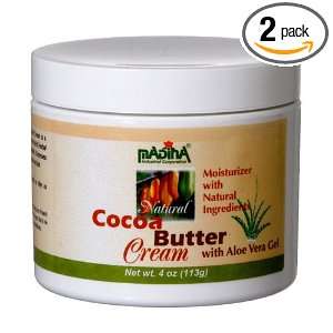  Madina Cocoa Butter Cream with Aloe  Double Pack: Health 