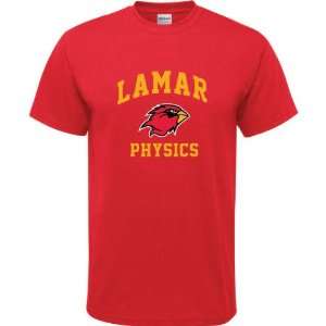 Lamar Cardinals Red Youth Physics Arch T Shirt:  Sports 