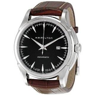   Mens H32515535 Jazzmaster Black Dial Watch Hamilton Watches