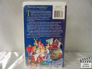 Cinderella VHS Disney Masterpiece Collection 786936526530  