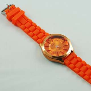 New Good Jelly Silicone Unisex Sports Watch 10 color A1  