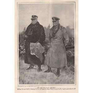  1914 Print General Joffre Sir John French: Everything Else