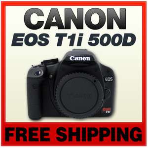 Canon EOS Rebel T1i 500D Digital SLR Camera (Body) New 012345623752 
