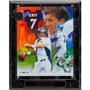  NFL Denver Broncos #7 John Elway 10.5 x 13 Legends 