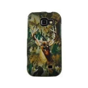  Rubber Coated Hard Plastic Deer Hunter Design Phone 