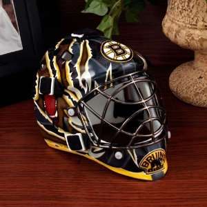  Franklin Boston Bruins Mini Goalie Mask: Sports & Outdoors