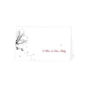   Thank You Card   Winter Wonder By Lisa Levy