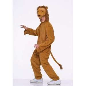  Lion Deluxe Plush Adult Costume Size Standard Everything 
