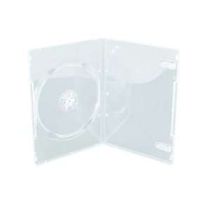  100 SLIM Clear Single DVD Cases 9MM Electronics