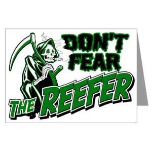  Greeting Cards (10 Pack) Marijuana Dont Fear The Reefer 