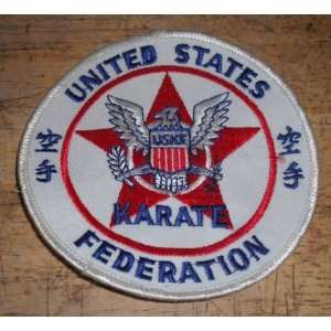  United States Karate Federation Sew on Patch Everything 