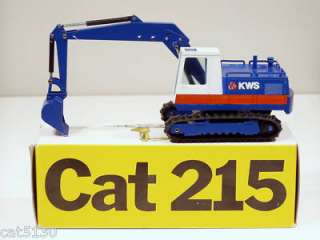 Caterpillar 215 Excavator KWS 1/50 NZG   MIB  