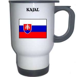  Slovakia   KAJAL White Stainless Steel Mug Everything 