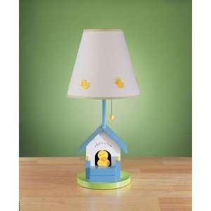  Yellow Duck Bird House Table Lamp: Home Improvement