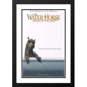 The Water Horse Legend 20x26 Framed and Double Matted Movie Poster 
