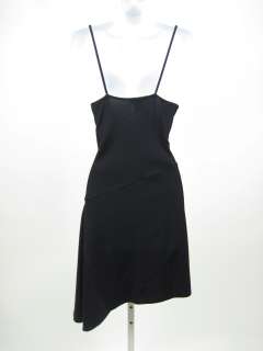 LIL Black Sleeveless Classic Knee Length Dress Size 38  
