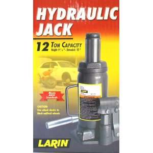  LARIN 12 TON Capacity Hydraulic Bottle Jack BJ 12 